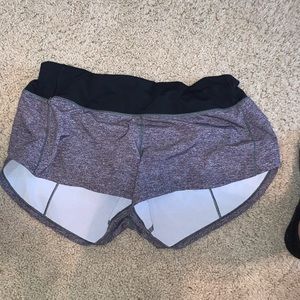 LULULEMON speed up shorts